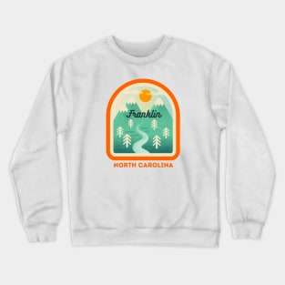 Franklin North Carolina NC Tourist Souvenir Crewneck Sweatshirt